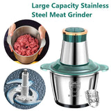 2L Meat & Vegetable Electric Chopper 3 Speed Food Processor