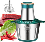 2L Meat & Vegetable Electric Chopper 3 Speed Food Processor